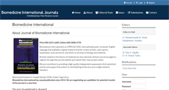 Desktop Screenshot of bmijournal.org